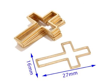 Cross Gold Plate