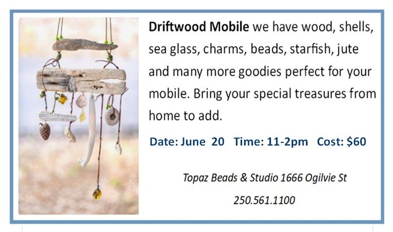 CLASS: Driftwood &amp; Shell Mobile TBA