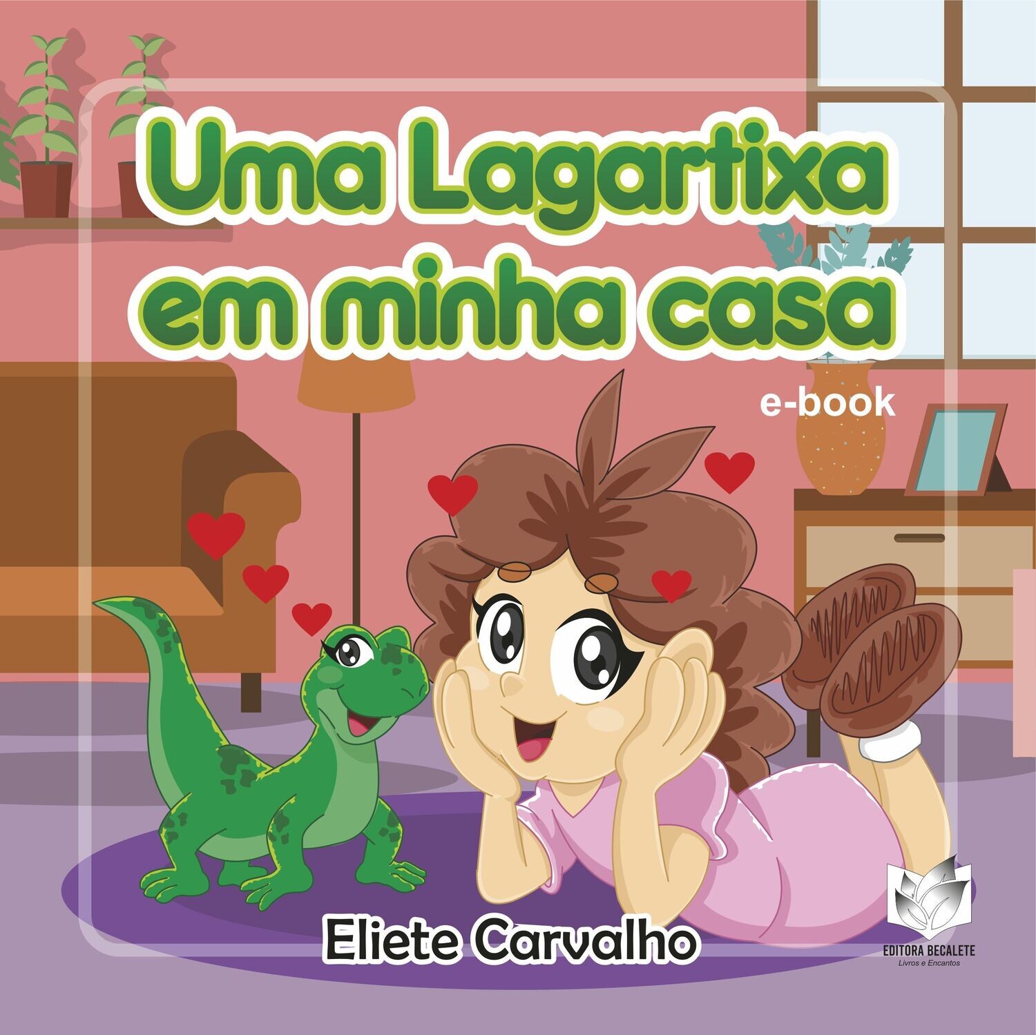 Uma lagartixa em minha casa