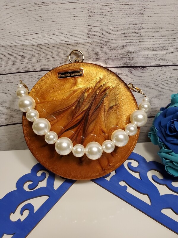 Handmade Resin Purse