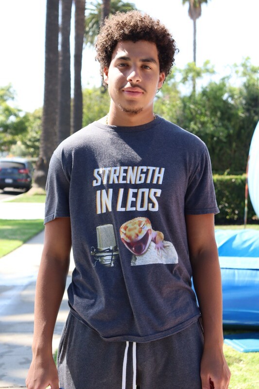 Adult Strength In Leos Logo Tee