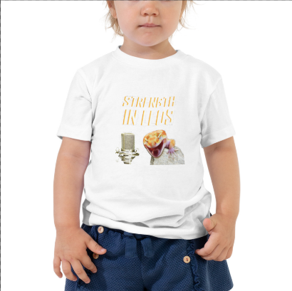 Toddler Strength In Leos Logo Tee