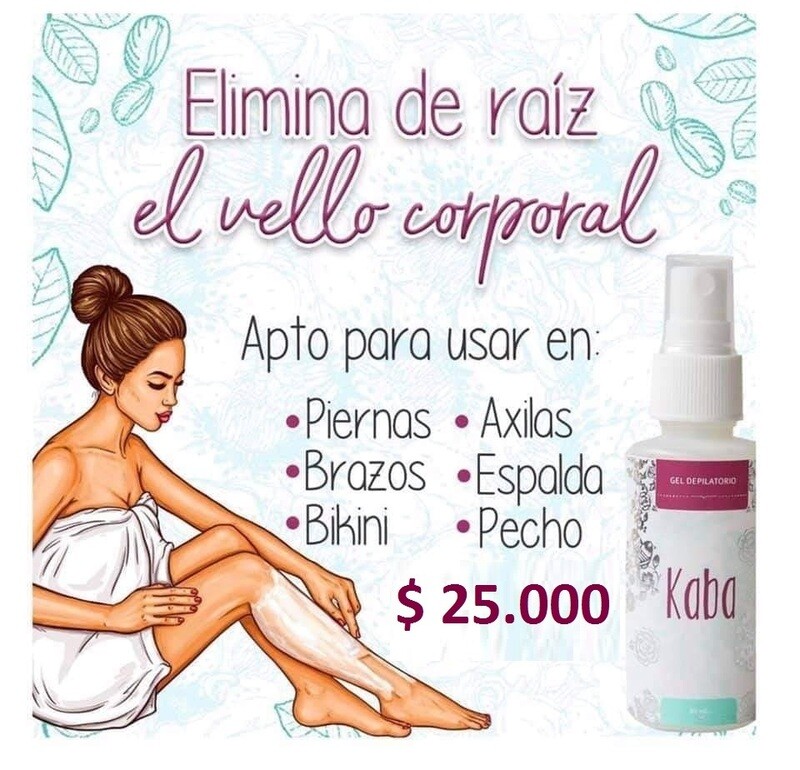 Gel Depilatorio Kaba