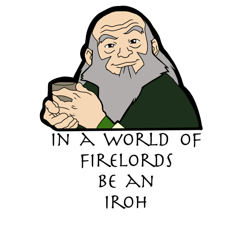 Be an Iroh ATLA Sticker