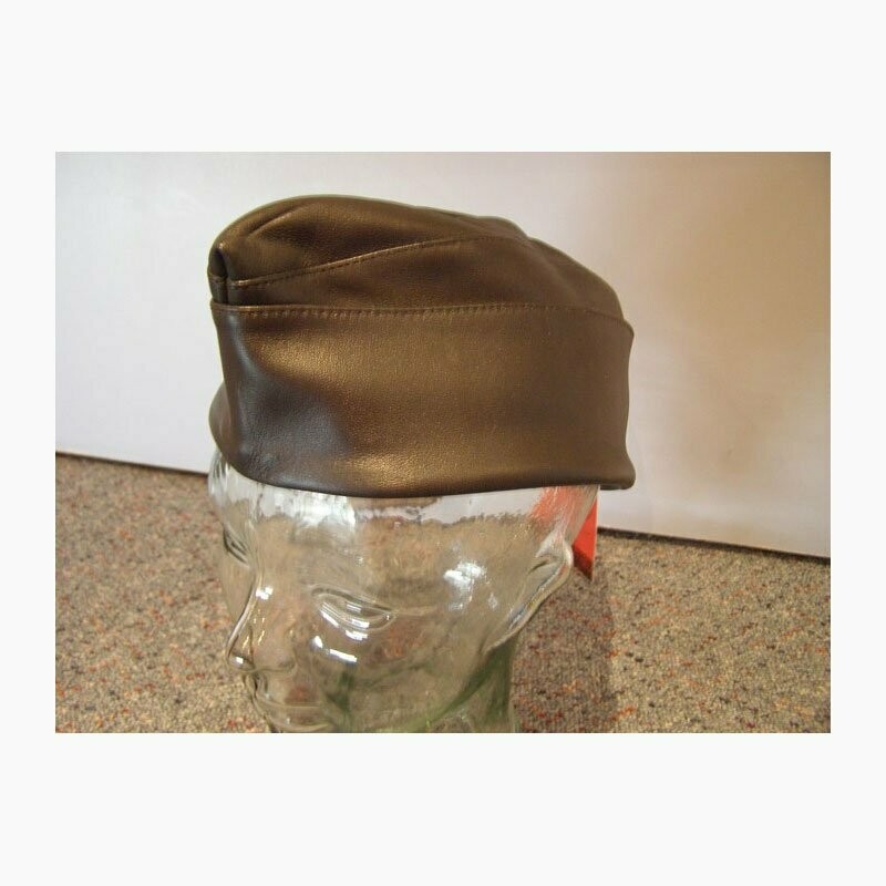 Leather Forage Hat