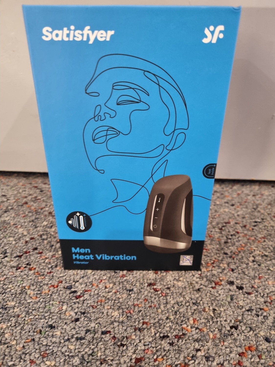 SATISFYER - MEN HEAT VIBRATION