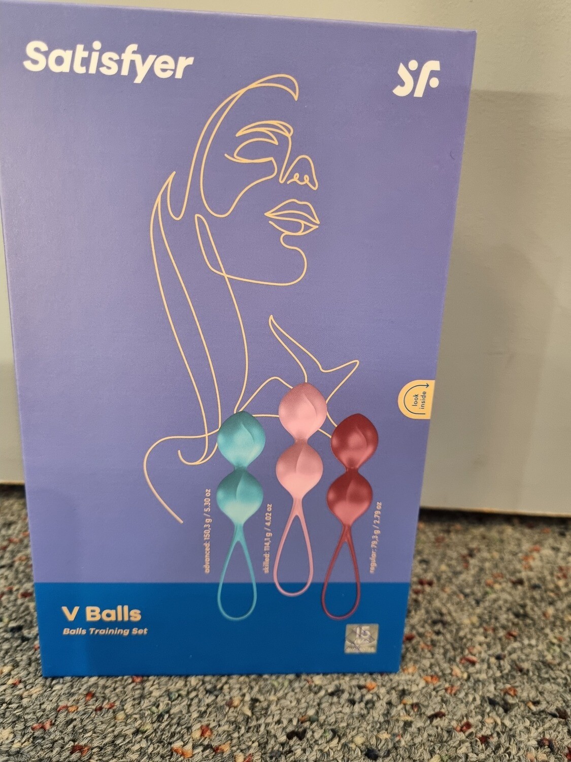 SATISFYER - V BALLS TRAINING SET