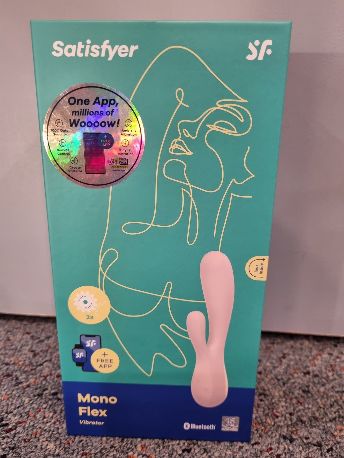 SATISFYER - MONO FLEX VIBRATOR