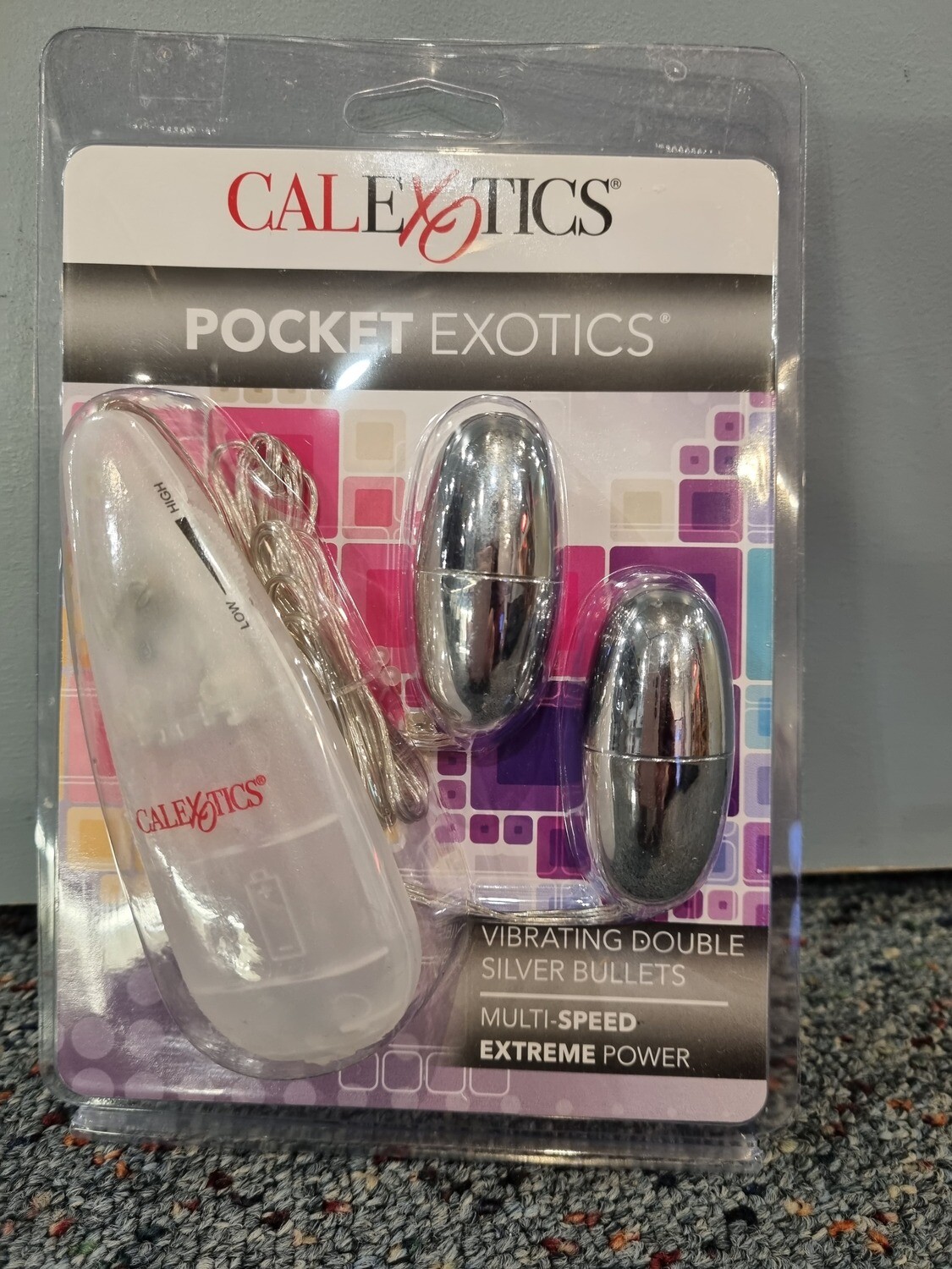 VIBRATING DOUBLE SILVER BULLETS