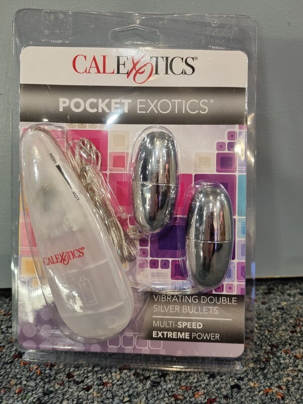 VIBRATING DOUBLE SILVER BULLETS