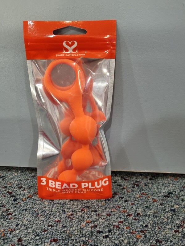 SHARE SATISFACTION - 3 BEAD PLUG