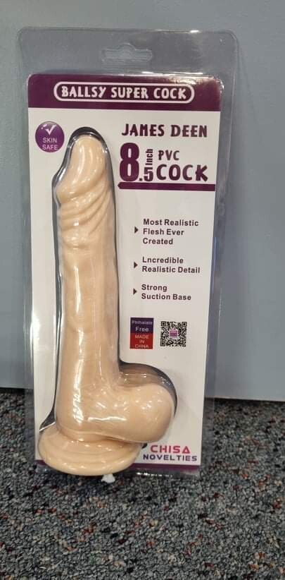 BALLSY SUPER COCK - JAMES DEEN 8.5"