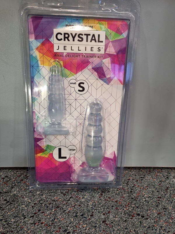 CRYSTAL JELLIES - ANAL DELIGHT TRAINER KIT