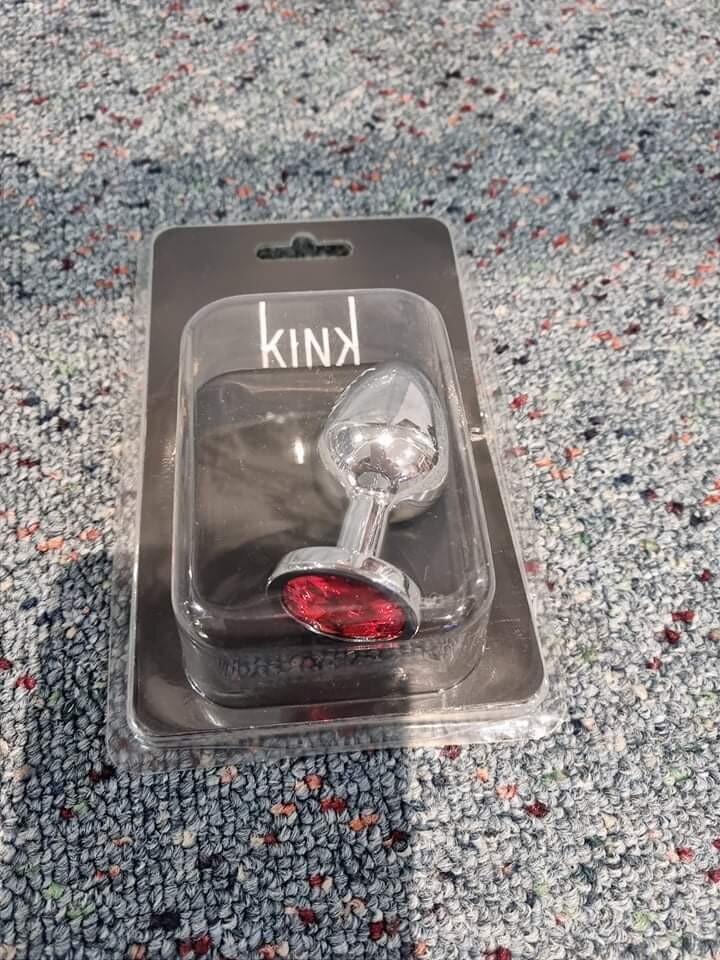 KINK - 3.2" BUTT PLUG - (colour may vary)