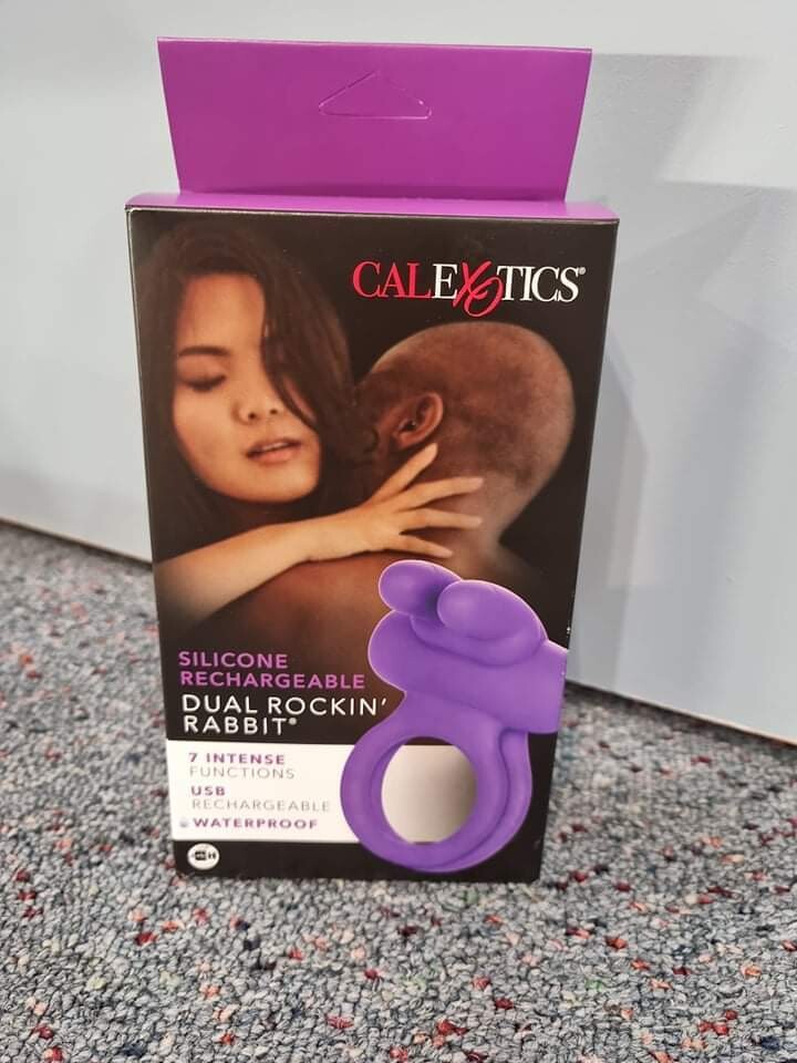 DUAL ROCKIN' RABBIT COCK-RING