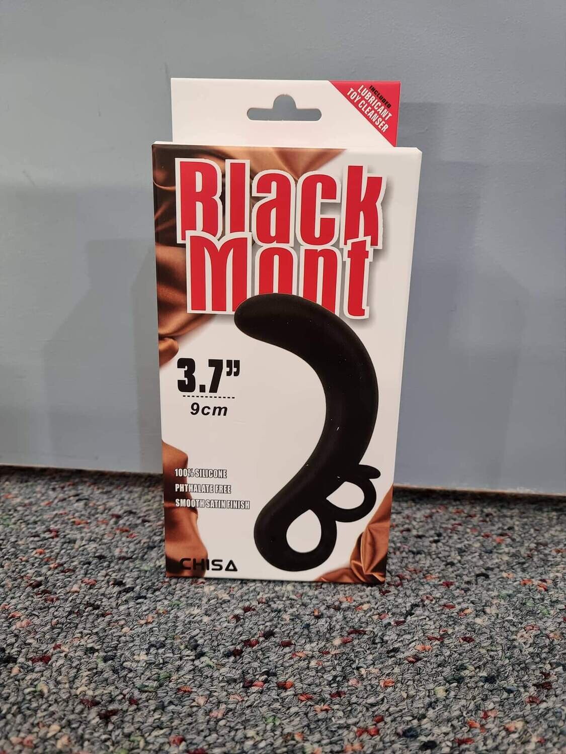 BLACK MONT - TWO FINGER G-SPOT PLUG