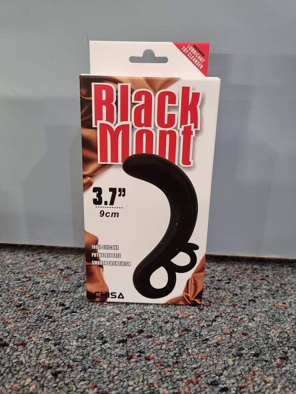 BLACK MONT - TWO FINGER G-SPOT PLUG