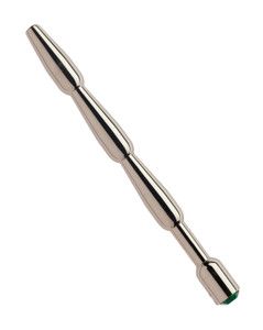 KINK - RIBBED JEWELLED PENIS PLUG