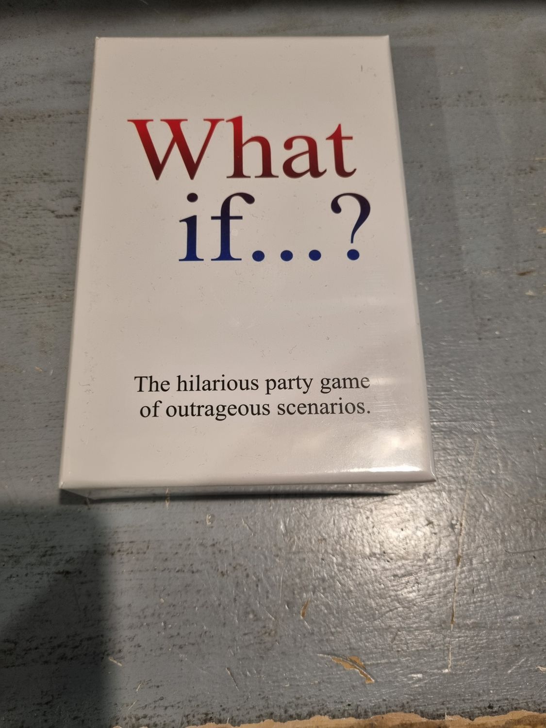 WHAT IF...?