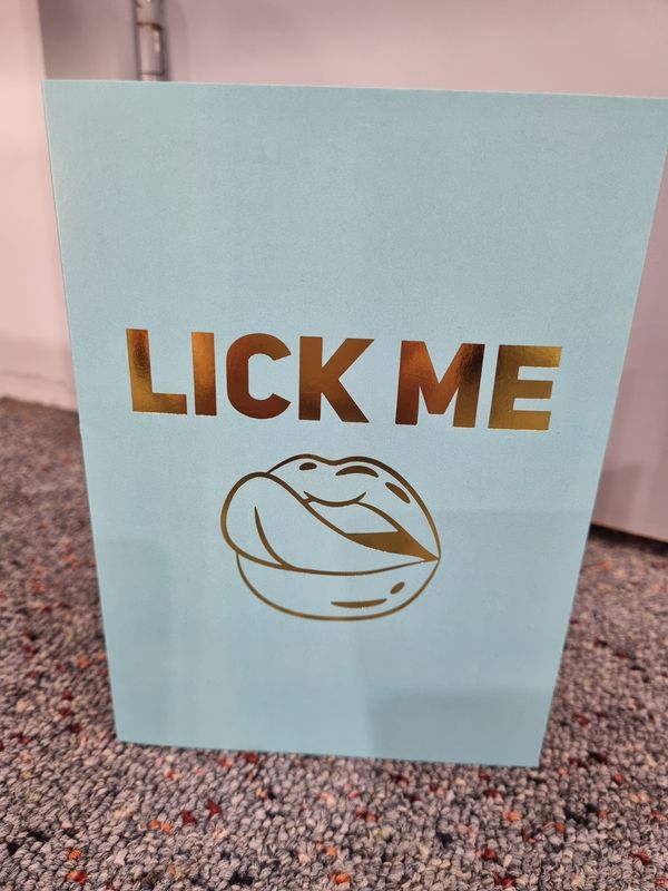 CARD - Lick Me