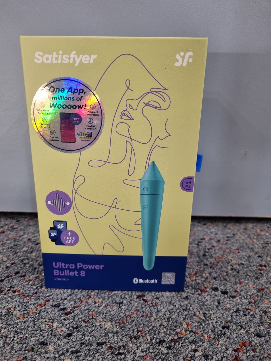 SATISFYER - ULTRA POWER BULLET 8 SATISFYER - ULTRA POWER BULLET 8