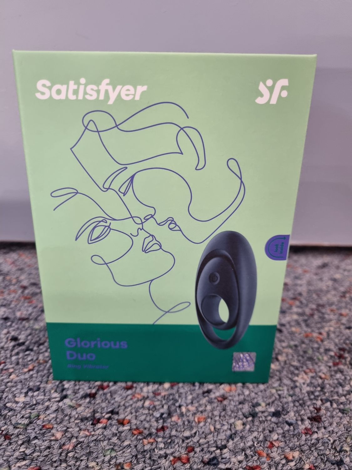 SATISFYER - GLORIOUS DUO COCK-RING SATISFYER - GLORIOUS DUO COCK-RING