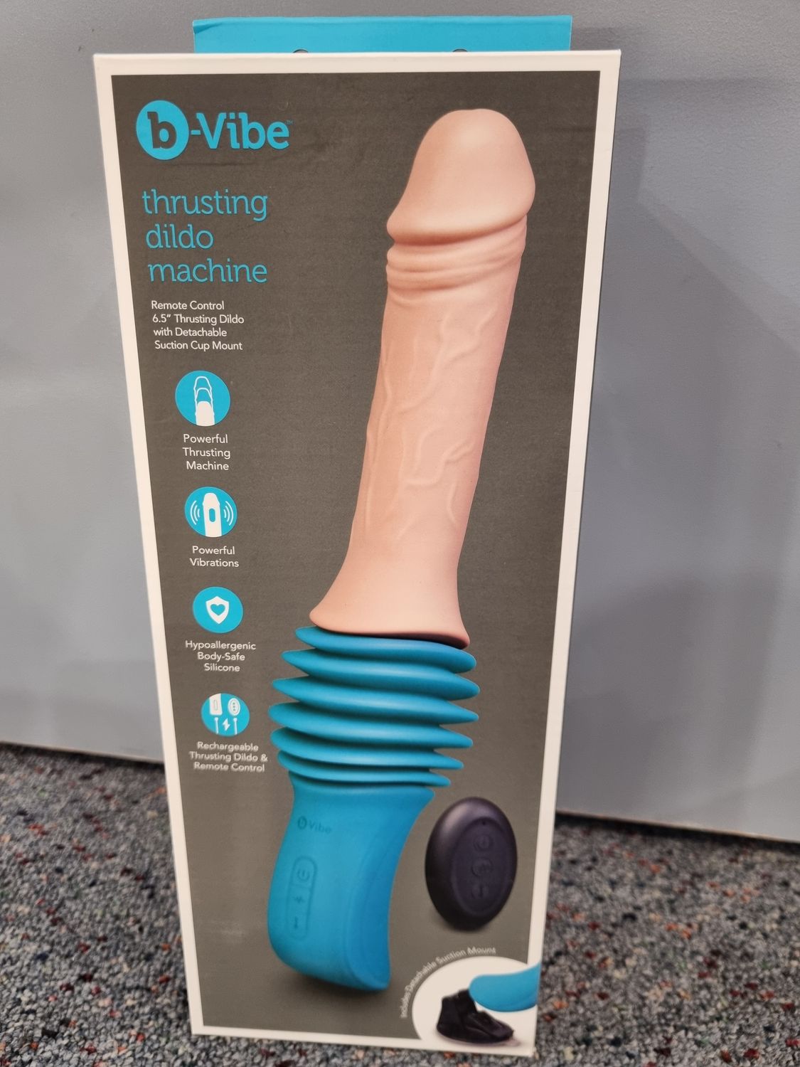 B-VIBE THRUSTING DILDO MACHINE B-VIBE THRUSTING DILDO MACHINE