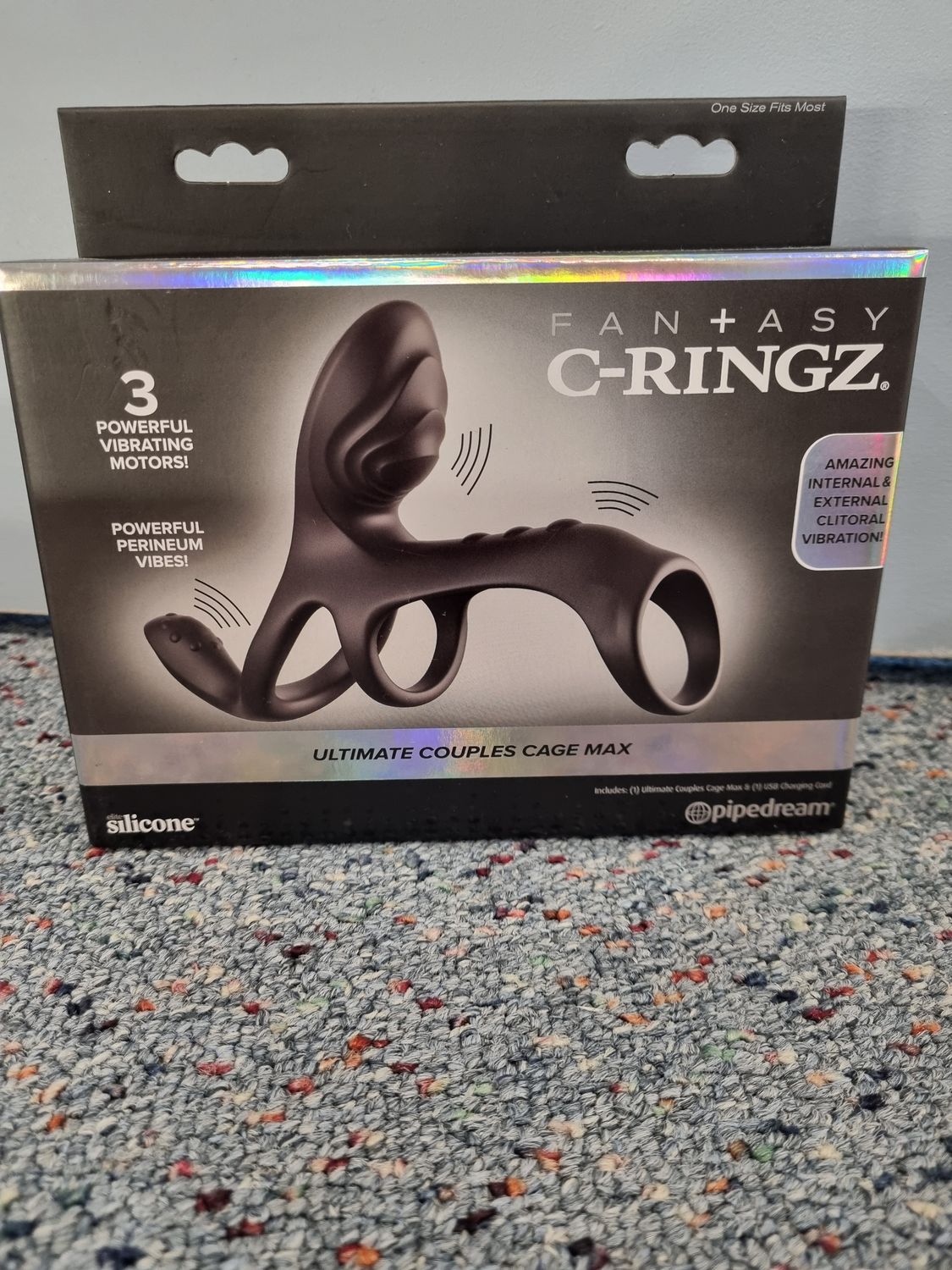 FANTASY C-RINGZ - ULTIMATE COUPLES CAGE MAX