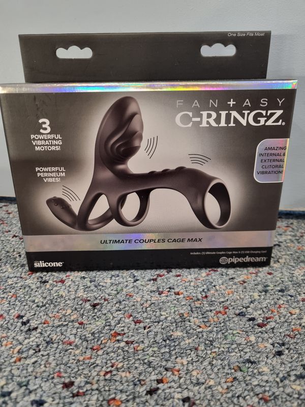 FANTASY C-RINGZ - ULTIMATE COUPLES CAGE MAX