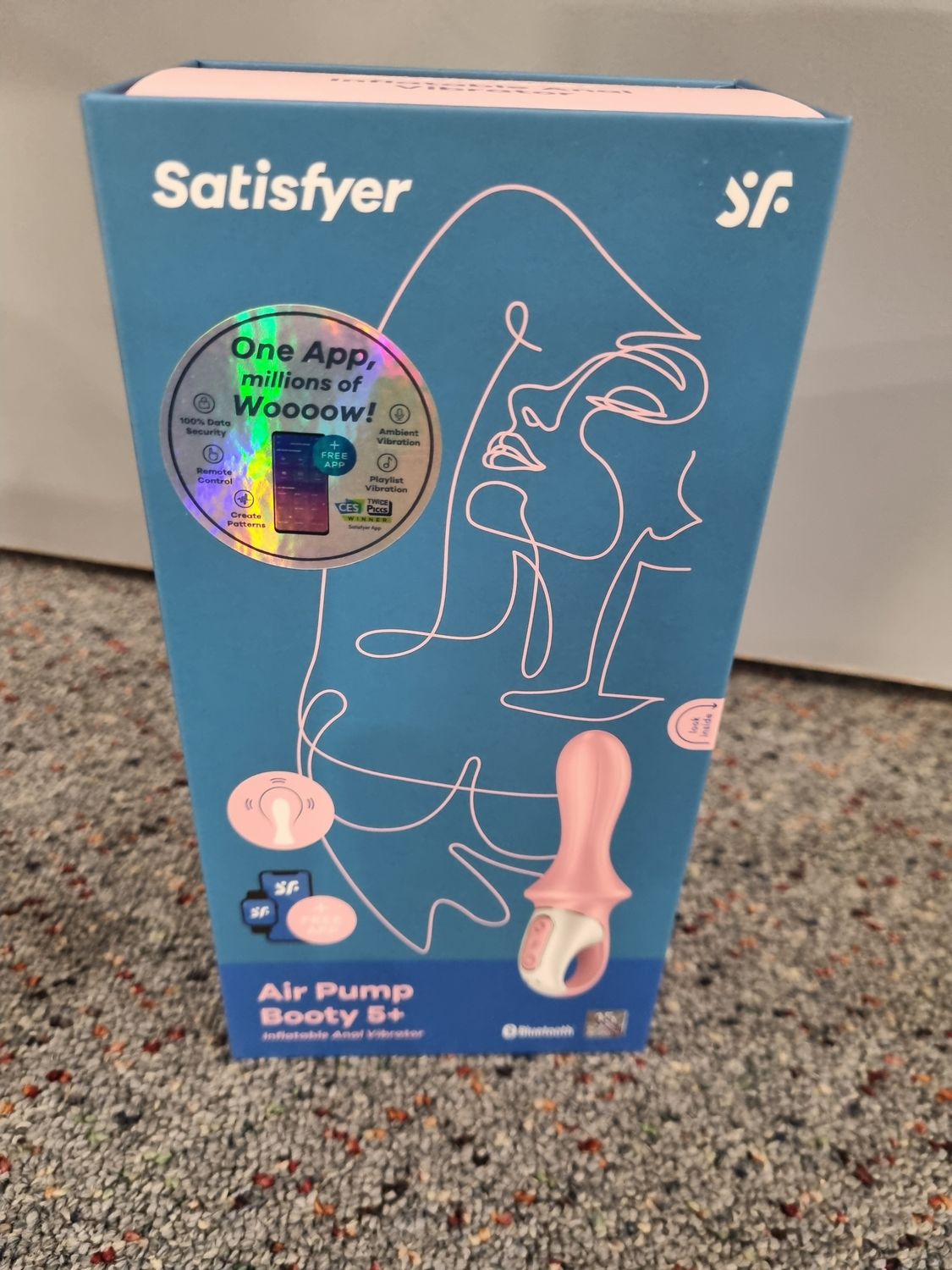 SATISFYER - AIR PUMP BOOTY 5+