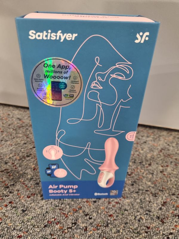 SATISFYER - AIR PUMP BOOTY 5+