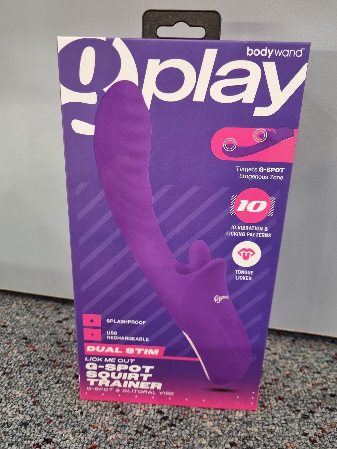 G-PLAY LICK ME OUT SQUIRT TRAINER G-PLAY LICK ME OUT SQUIRT TRAINER