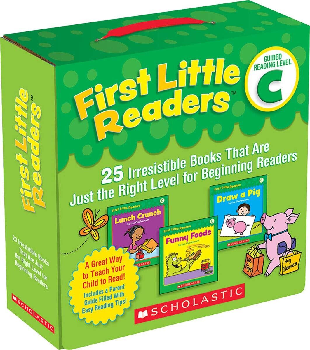 First Little Readers: Guided Reading Level C (Parent Pack): 25 Irresistible Books