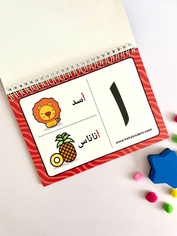 Arabic Learning Alphabet Letters for Toddlers &amp; Kids.