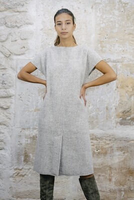 Midi Wool Dress