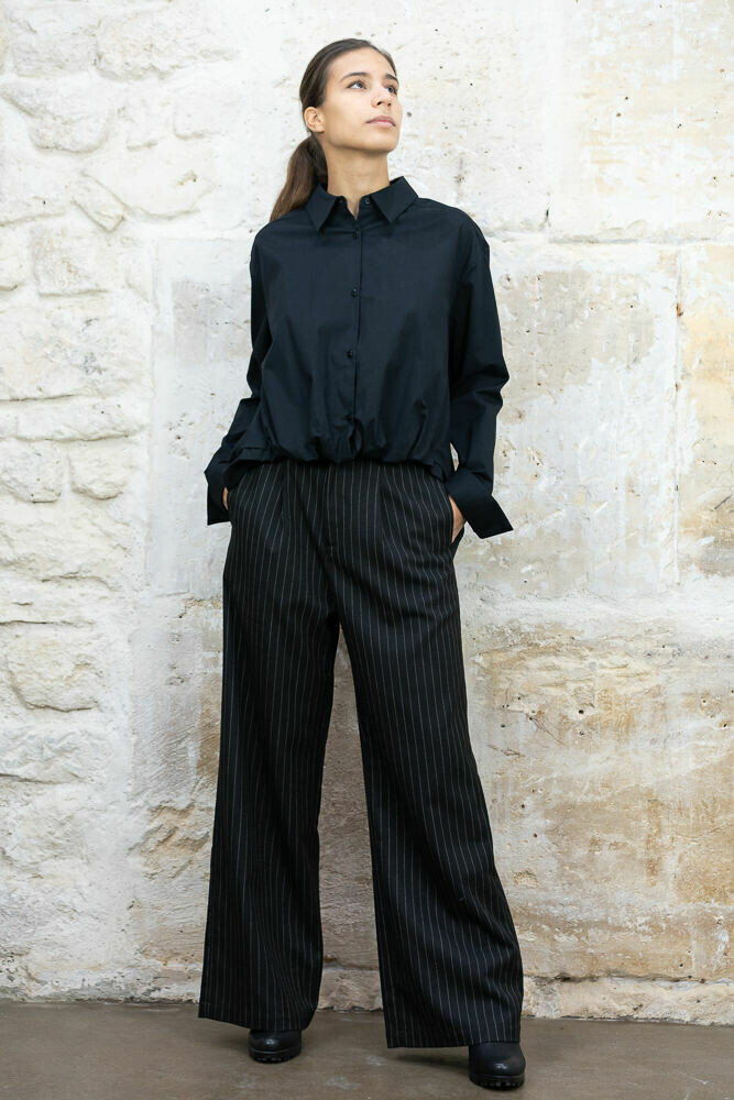 Wool Button-Down Shirt