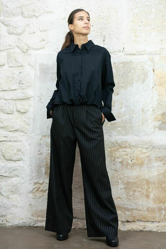 Wool Button-Down Shirt