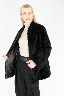 Caban réversible éco-cuir