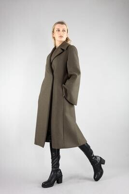 Double-Breasted Long Coat