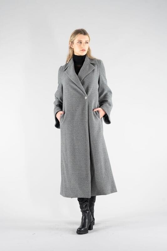 Double-Breasted Rafters Overcoat