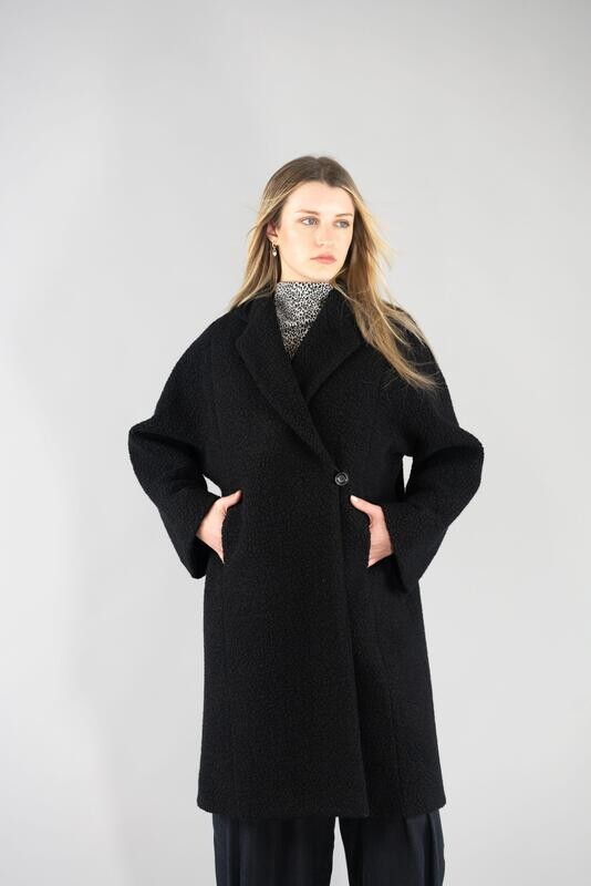 Oversized Small Collar Coat