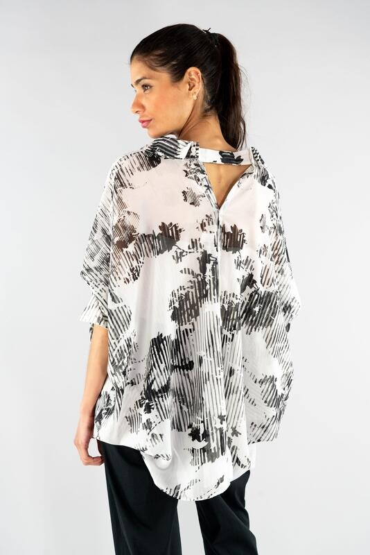 BOX PRINTED SHIRT
