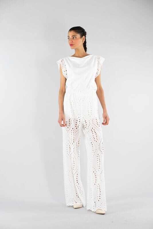 BASQUE LACE TOP