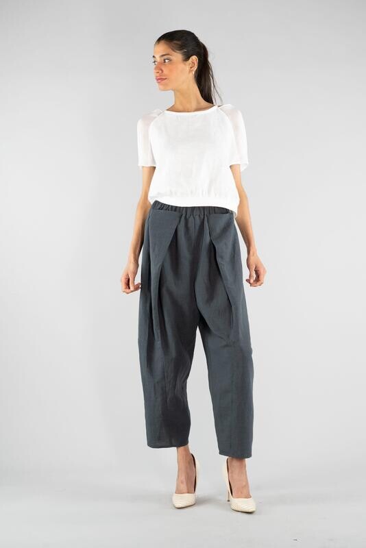 LINEN REX TROUSER