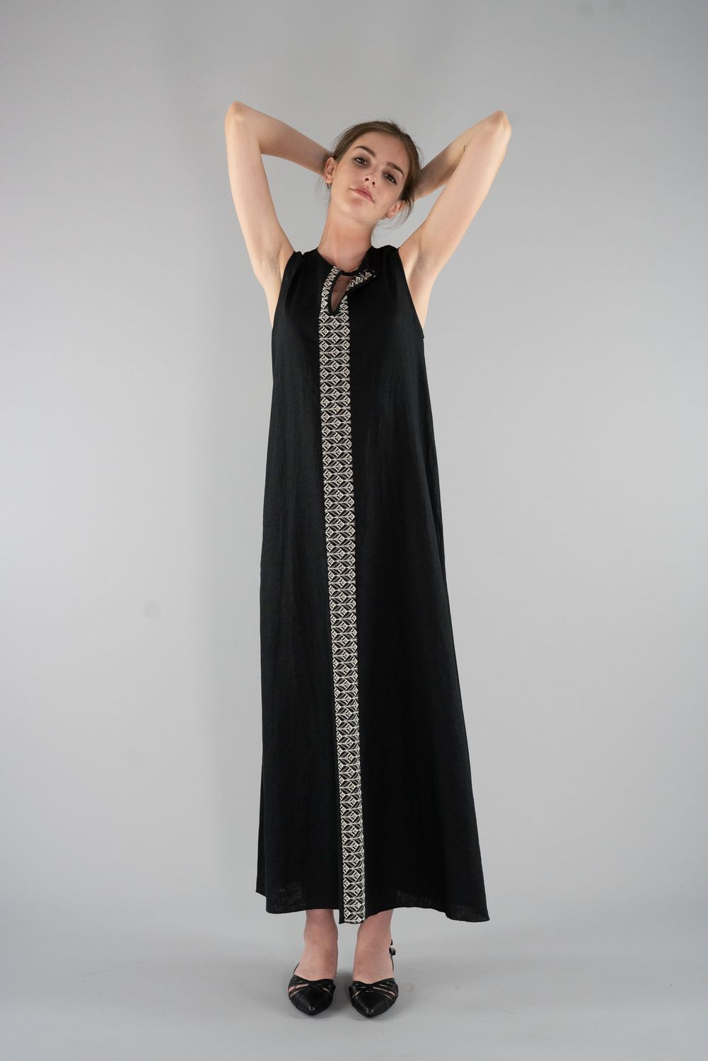 Robe broderie