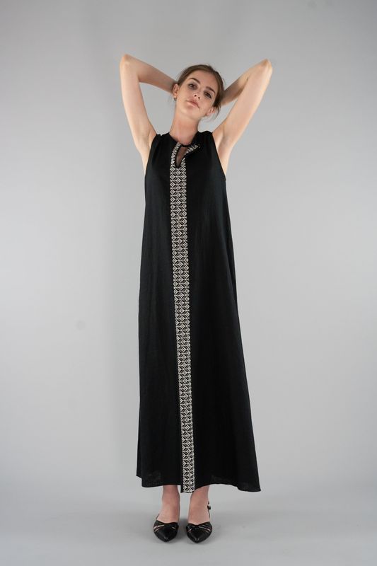 Robe broderie