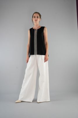 Top broderie