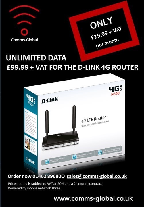 4G ROUTER WITH UNLIMITED DATA