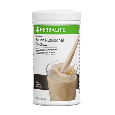 Batido Nutricional Proteico
Cookies and Cream 550 g