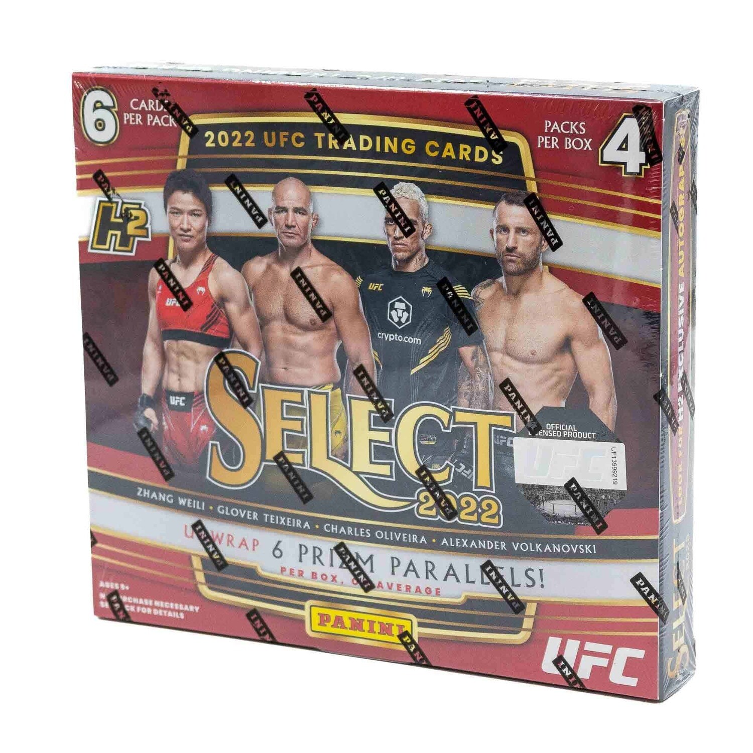 Panini Select UFC H2 Hobby Box 2022